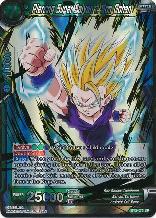 Piercing Super Saiyan 2 Son Gohan BT2-073 SR